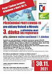 PŘEOČKOVÁNÍ PROTI COVIDU-19 ve Veleni 3. dávkou