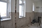 Rekonstrukce a rozšíření sociálek ve staré budově ZŠ Veleň