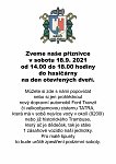 Den otevřených dveří v hasičárně