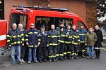 Nové dopravní auto našim hasičům od Ježíška