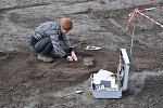 Archeologický výzkum - staveniště nové školy