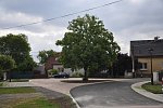 Opravená ulice U Lípy v Mírovicích