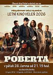 Veleňské letní kino  - film POBERTA