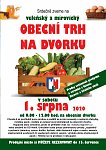 Sousedský farmářský trh na dvorku