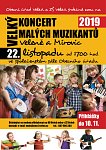 Velký koncert MLADÝCH MUZIKANTŮ z Veleně a z Mírovic