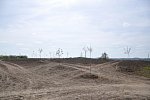 Vysázené stromy a dokončení hydroosevu 10.5.2017
